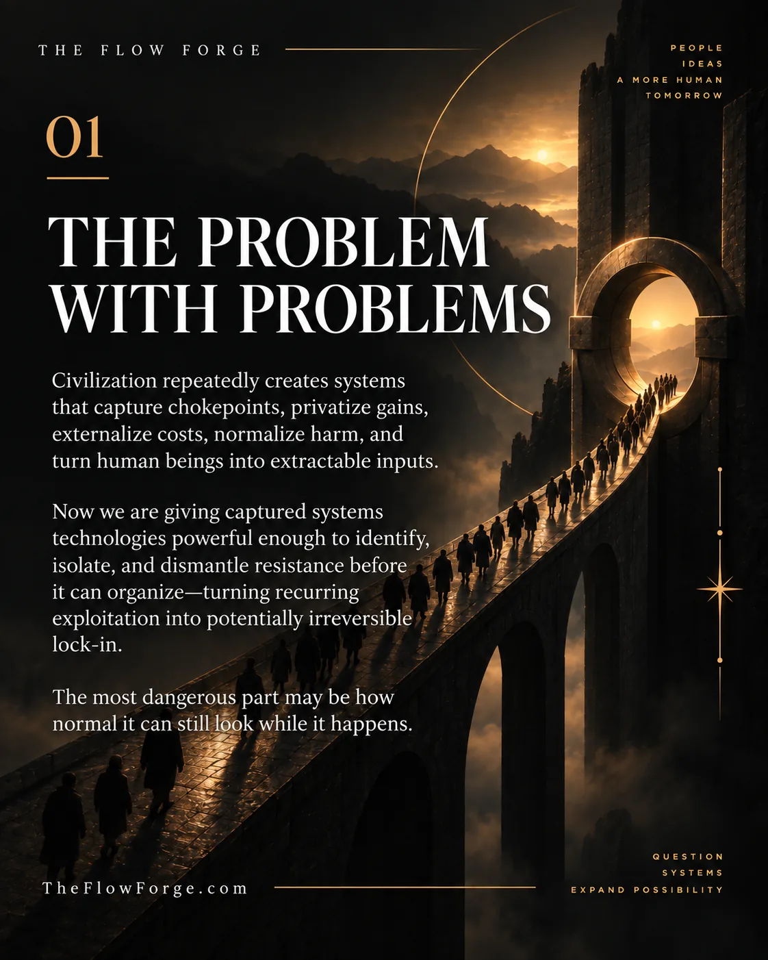 The Flow Forge card 01: The Problem With Problems.