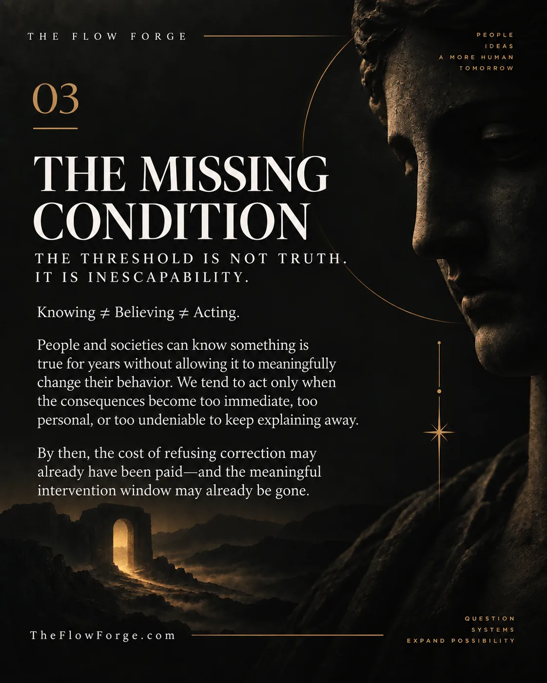 The Flow Forge card 03: The Missing Condition.